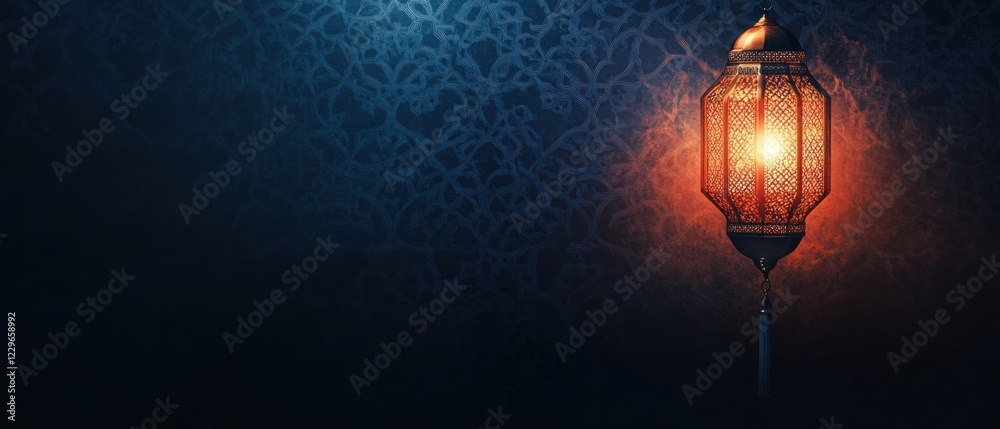 Illuminated Ramadan Lantern: A Festive Celebration Illuminated Ramadan Lantern: A Festive Celebration