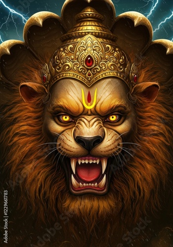 Lord Narasimha photo