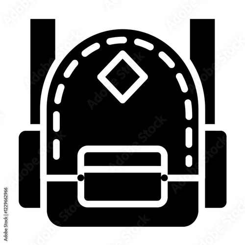 Vector Design Bagpack Icon Style