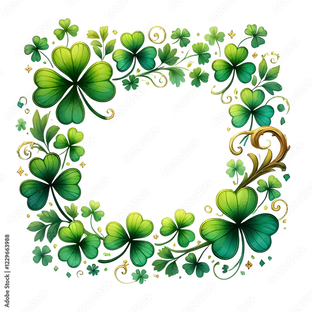 St. Patrick’s Day Clover Frame