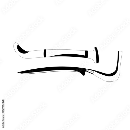 Wallpaper Mural Traditional weapons of Aceh, Indonesian Torontodigital.ca