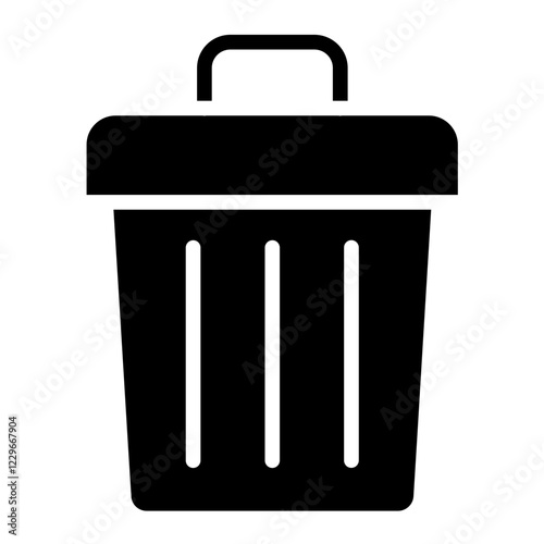 Vector Design Trash Icon Style