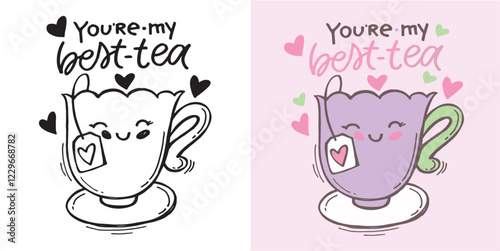 Trendy hand drawn doodle lettering quote. Lettering for t-shirt design, mug print, bag print, clothes fashion. 100% hand drawn vector image.