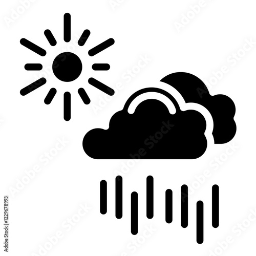 Vector Design Drizzle Icon Style