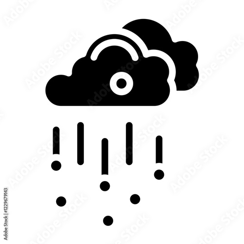 Vector Design Hail Icon Style