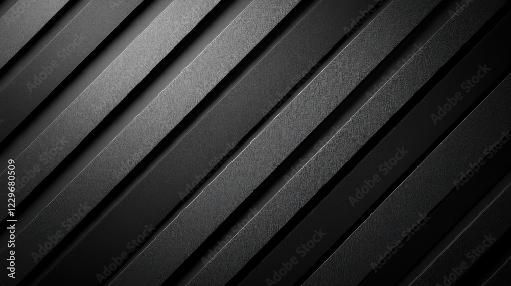 Obraz premium Abstract dark gray diagonal lines background.
