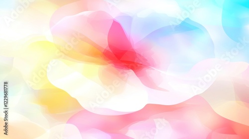 Abstract pastel flower background.
