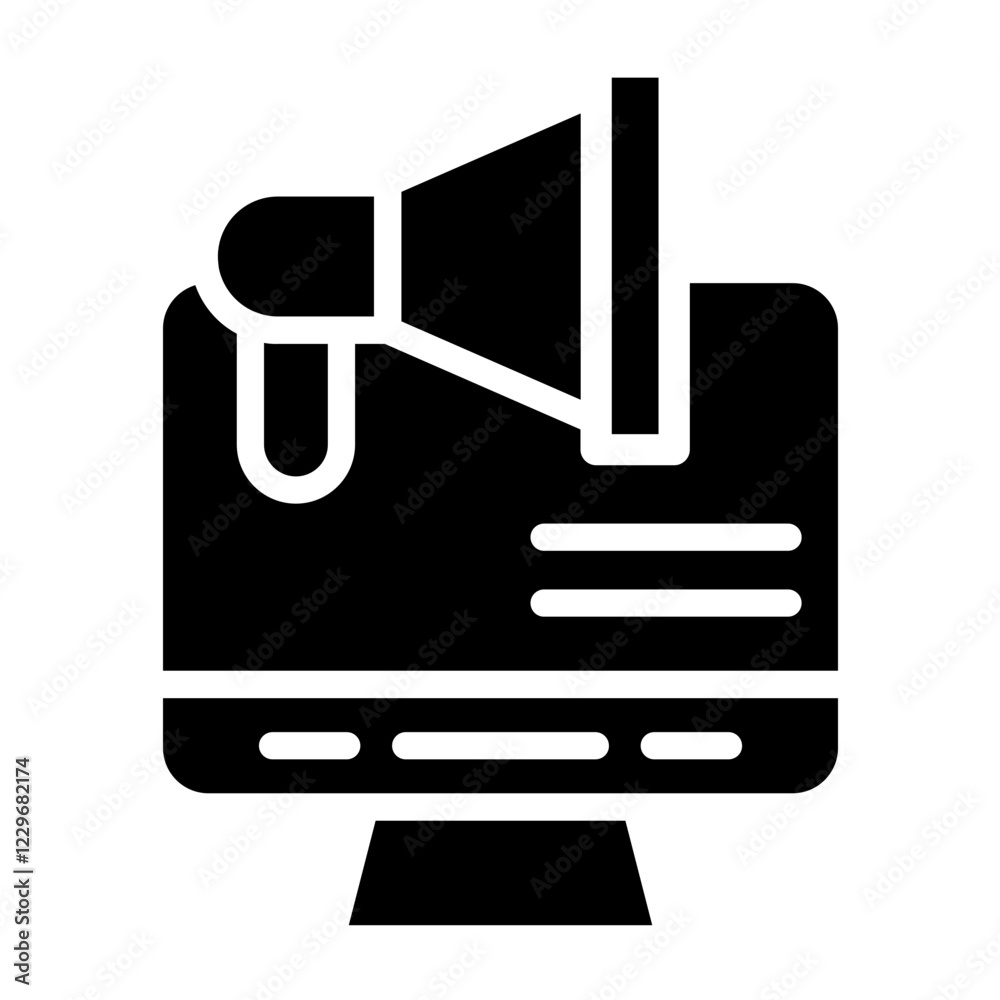 Vector Design Online Marketing Icon Style Vector Design Online Marketing Icon Style