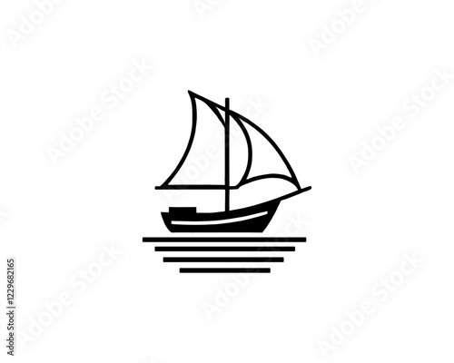 model of the ship