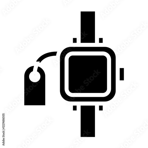 Vector Design Wristwatch Sale Icon Style