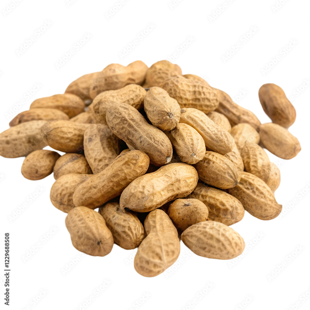 Heap of peanut isolated on transparent background Heap of peanut isolated on transparent background