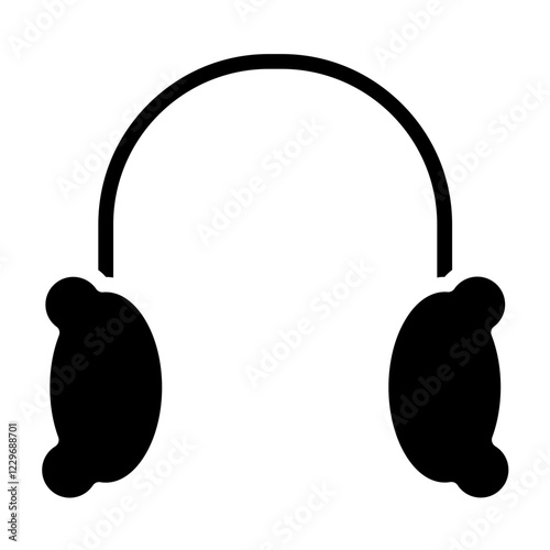 Vector Design Earmuffs Icon Style