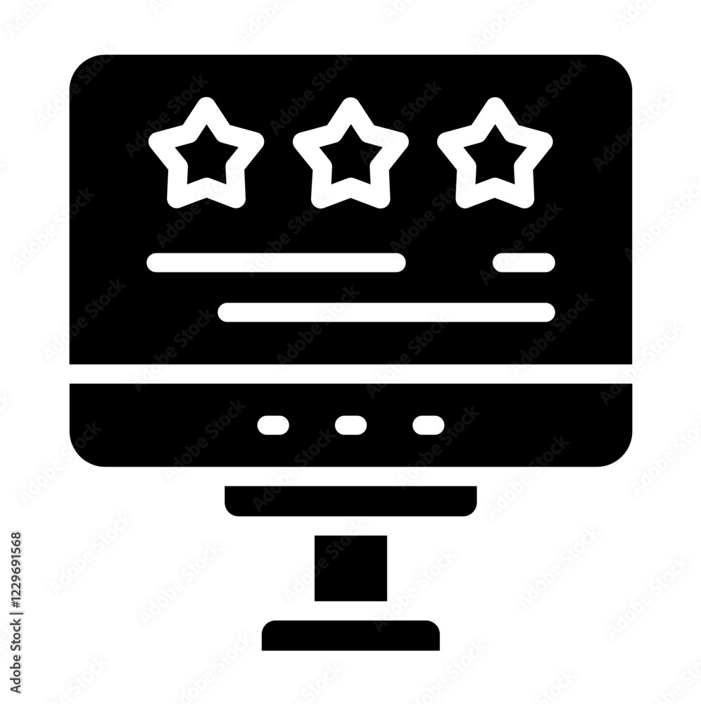 Vector Design Design Rating Icon Style Vector Design Design Rating Icon Style