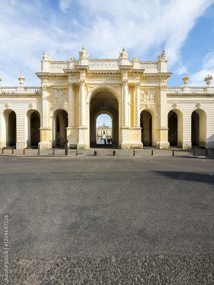 Obraz premium Court of Appeal of Nancy, Nancy, Meurthe-et-Moselle, Lorraine, France, Europe