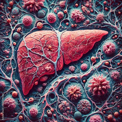 Liver Cancer and tumor tissue