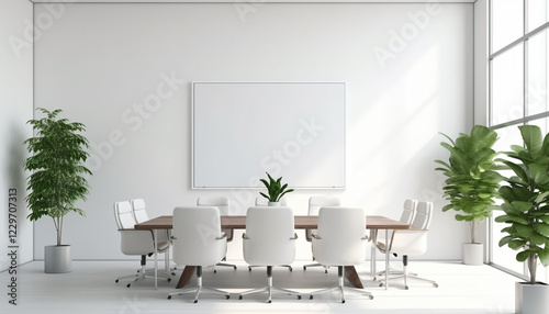 modern dining room interior