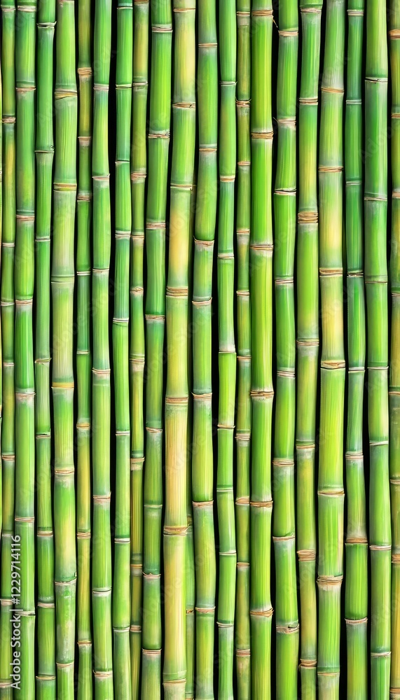 Close-up of Green Bamboo Stalks Background Natural, Sustainable Texture and Eco-Friendly Concept Close-up of Green Bamboo Stalks Background Natural, Sustainable Texture and Eco-Friendly Concept