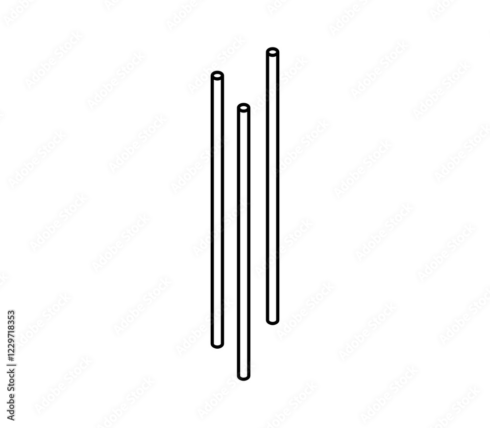 Spaghetti icon illustrated in vector on white background Spaghetti icon illustrated in vector on white background
