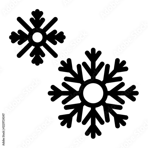 Ski Snow line Icon photo