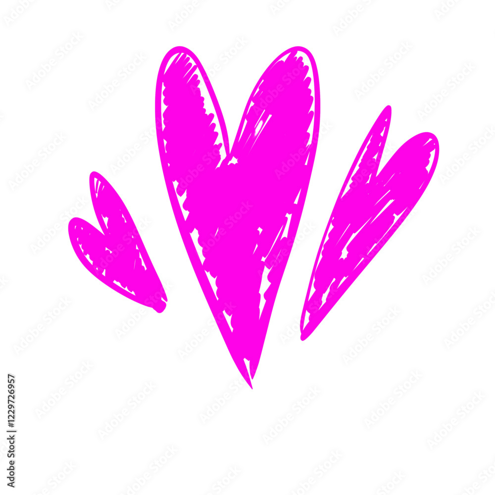hand drawn valentine shape element for your asset hand drawn valentine shape element for your asset