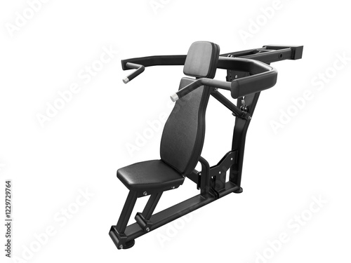 Obraz na płótnie multifunctional sports trainer for training shoulder muscles isolated on white background w salonie