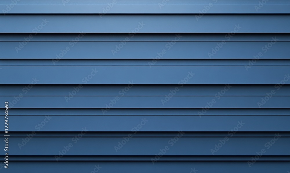Obraz premium Abstract blue horizontal stripes background.