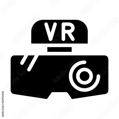Vector Design Virtual Reality Icon Style
