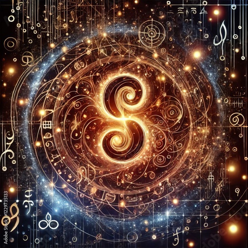 Glowing Glyphs mysticism and wonder