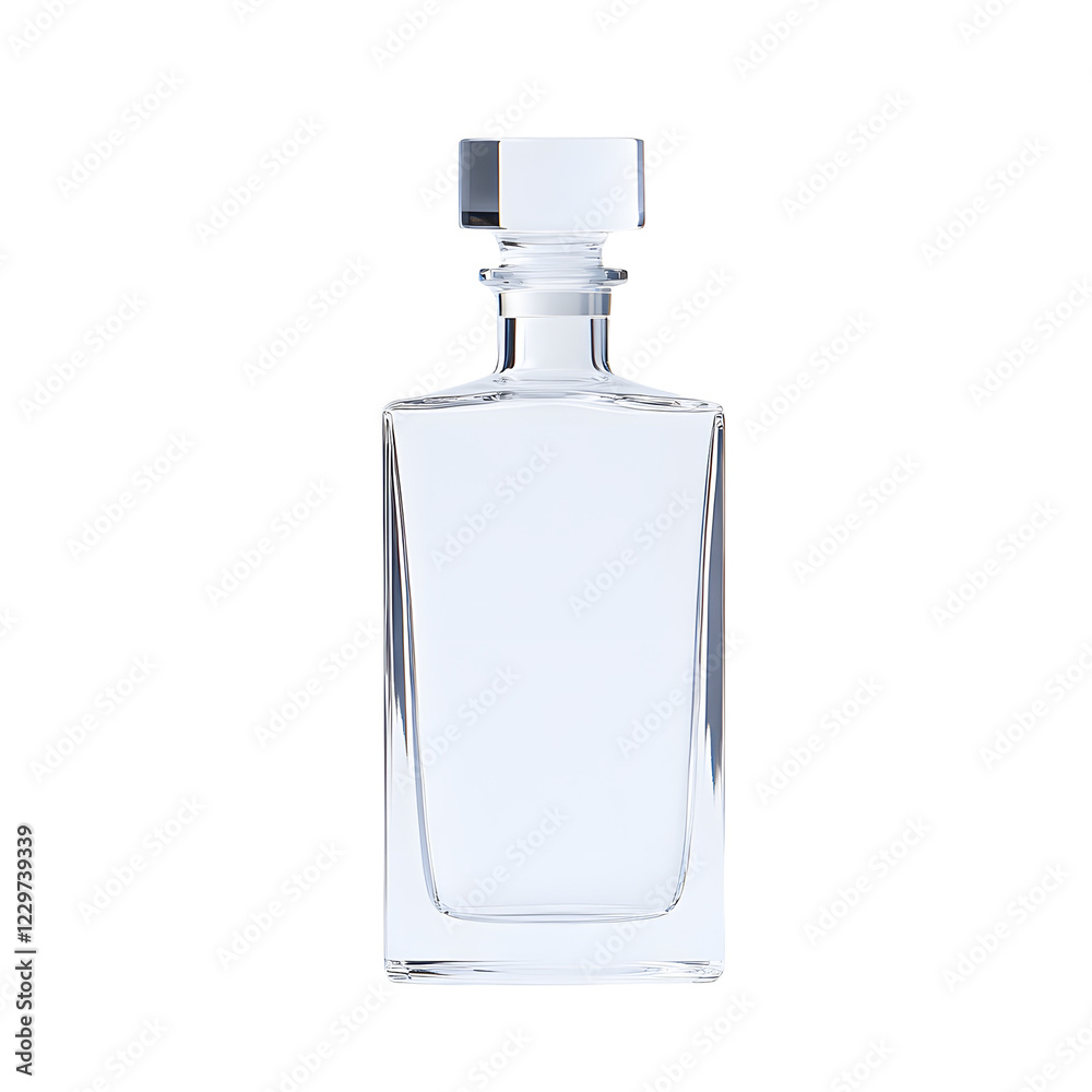 A crystal water decanter with a modern, elegant design, placed on a white background, showcasing its clean lines and sophisticated craftsmanship.
A crystal water decanter with a modern, elegant design, placed on a white background, showcasing its clean lines and sophisticated craftsmanship.