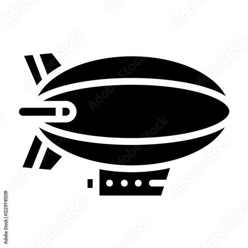 Vector Design Zeppelin Icon Style