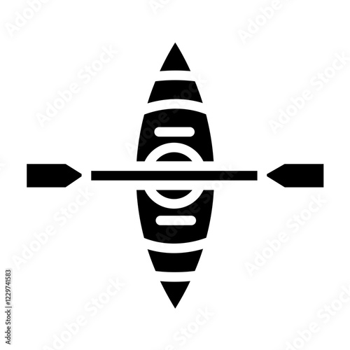 Vector Design Kayak Icon Style