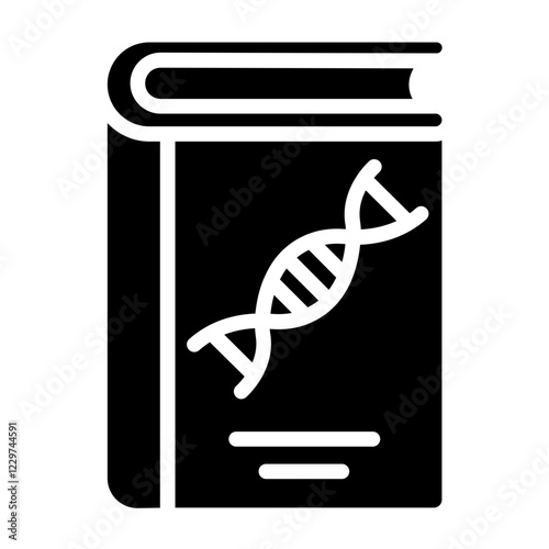 Vector Design Literary Science Icon Style
