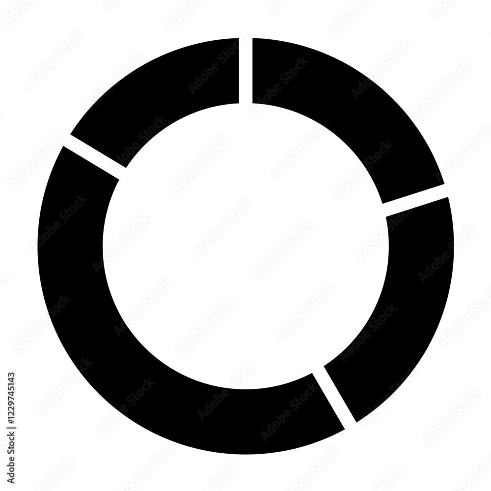 Vector Design Doughnut Icon Style Vector Design Doughnut Icon Style