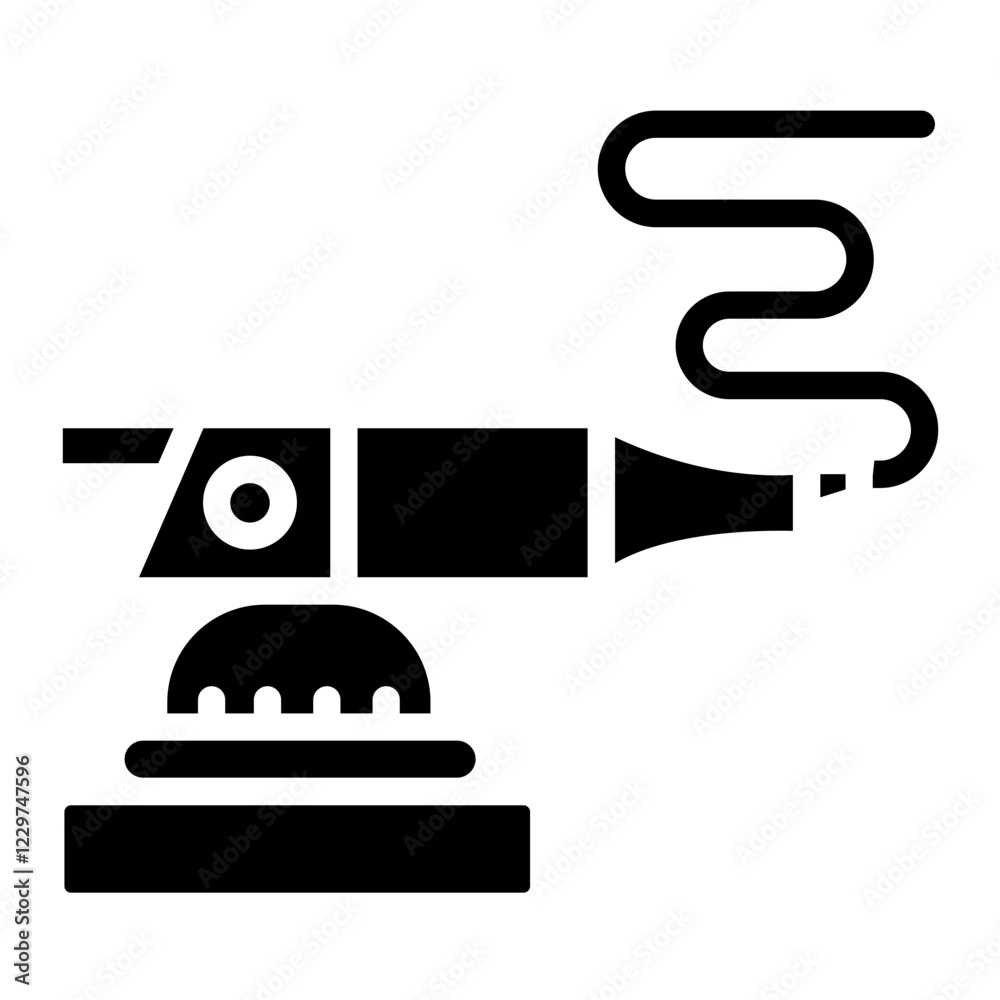 Vector Design Polisher Machine Icon Style Vector Design Polisher Machine Icon Style