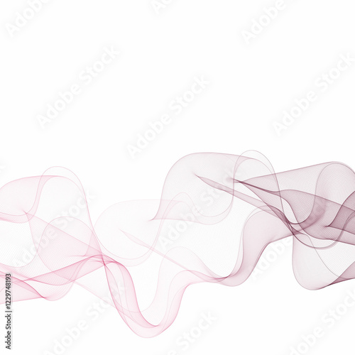 Purple wave. Background, banner, layout, template, design element. Eps 10