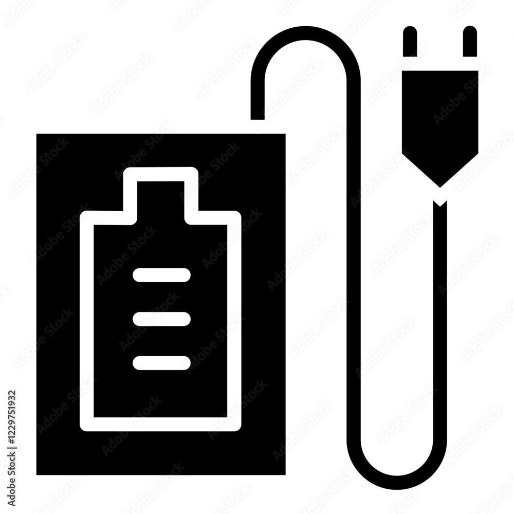Vector Design Camera Battery Icon Style Vector Design Camera Battery Icon Style