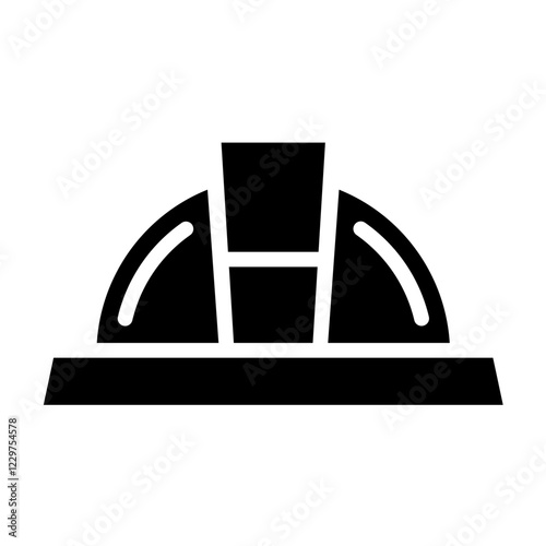 Vector Design Hardhat Light Icon Style