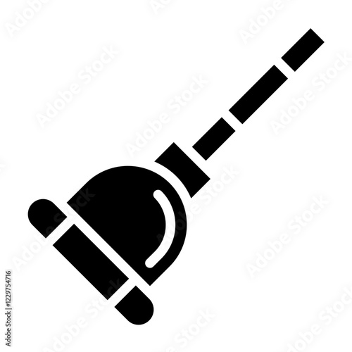Vector Design Plunger Icon Style