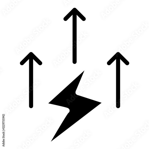 Vector Design Power-up Icon Style
