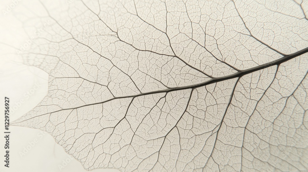 Delicate Leaf Veins: A Close-up Look at Nature's Intricate Design Delicate Leaf Veins: A Close-up Look at Nature's Intricate Design