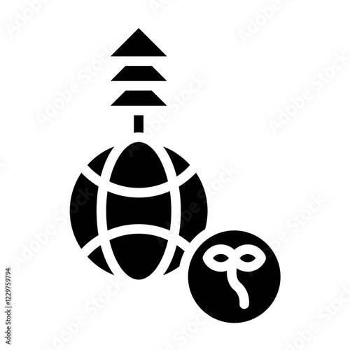 Vector Design Eco Warrior Icon Style