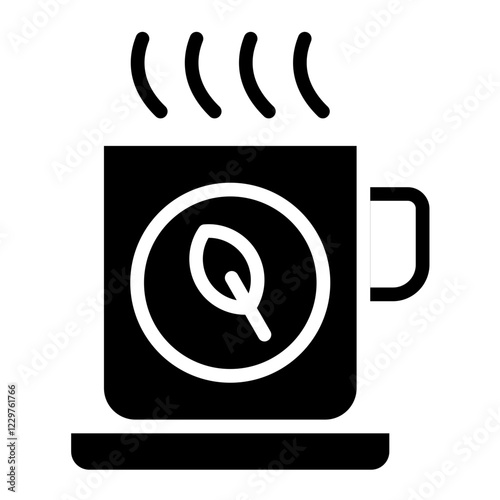 Vector Design Green Tea Icon Style