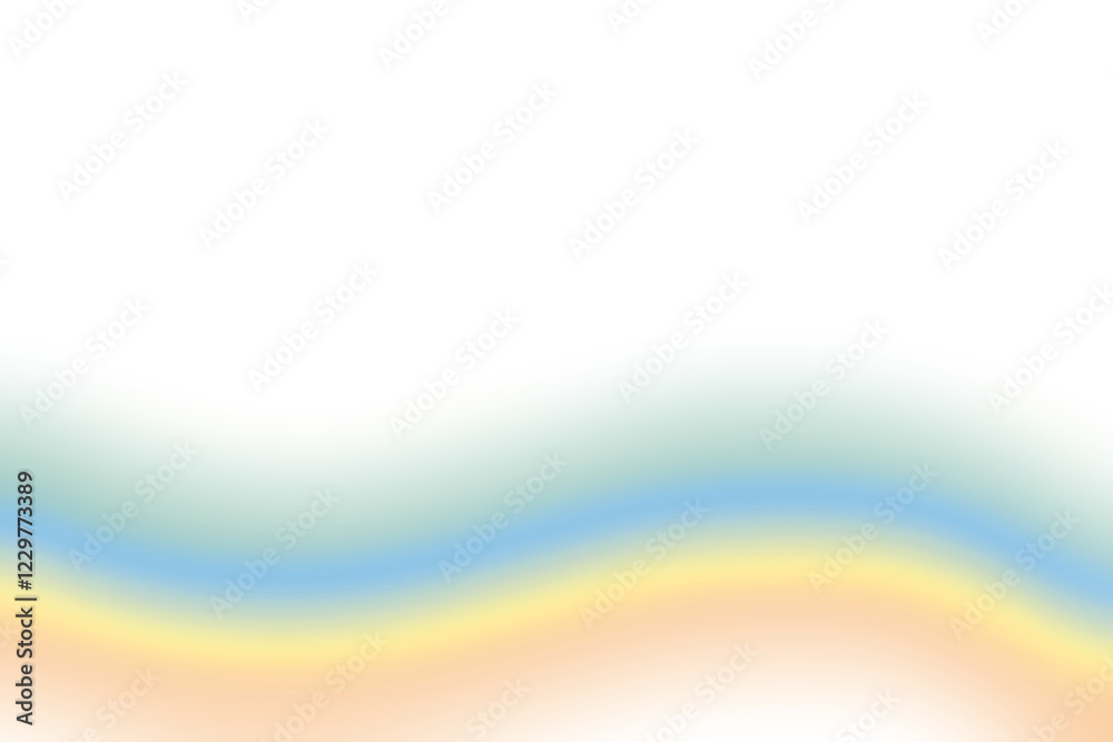 Obraz premium Abstract semitransparent multicolored gradient on a transparent background. 