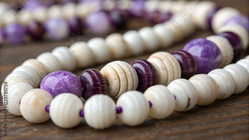 Authentic Wampum Beads: Native American History & Craftsmanship photo