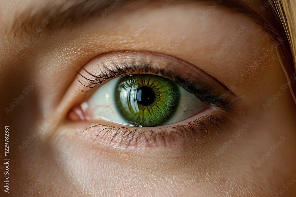Close-Up of Senior Woman s Thoughtful Green Eye with Wrinkles Ideal for Adding Text to Your Design Close-Up of Senior Woman s Thoughtful Green Eye with Wrinkles Ideal for Adding Text to Your Design