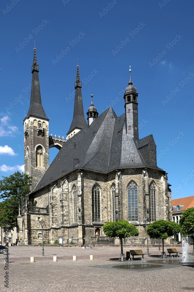 St. James' Church, Market Square, Köthen, Saxony-Anhalt, Germany, Europe St. James' Church, Market Square, Köthen, Saxony-Anhalt, Germany, Europe