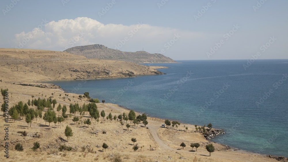 Lake Van, Eastern Anatolia Region, Turkey, Asia Lake Van, Eastern Anatolia Region, Turkey, Asia