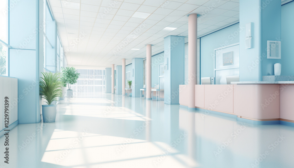 Fototapeta premium modern office corridor