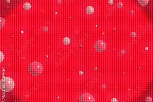 Pink and red polka-dot Valentine’s setup