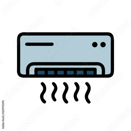 air conditioner icon design